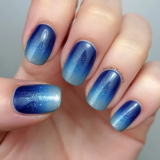 11 blue and silver nail ideas IMG06