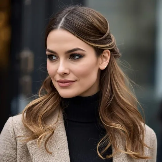 13 stunning turtle neck hairstyles IMG06