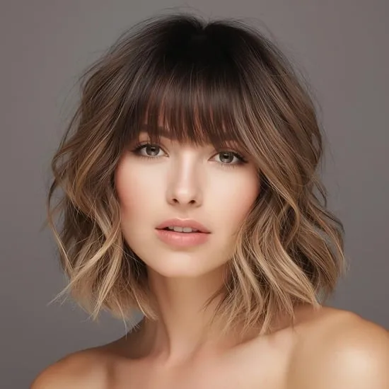 14 bangs ideas for round faces IMG06