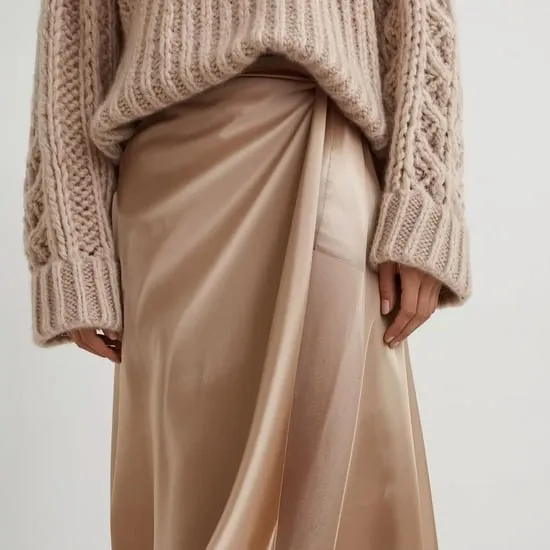 12 long skirt outfits for winter IMG07