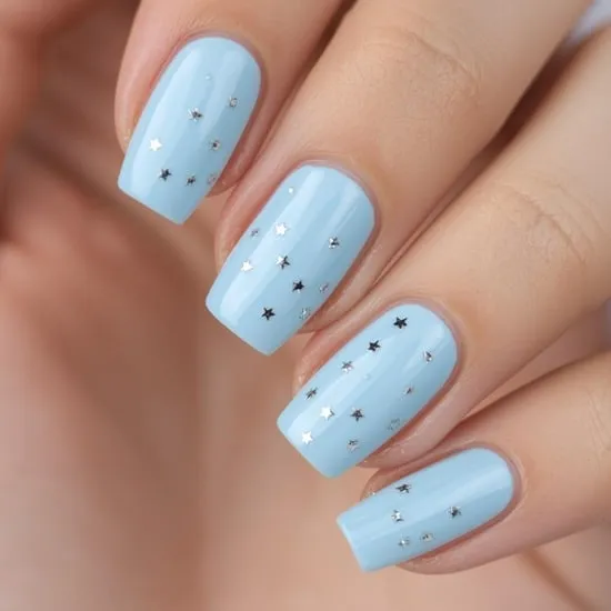 11 blue and silver nail ideas IMG08
