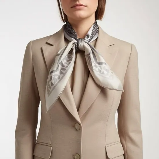 10 chic ways to style a scarf IMG09