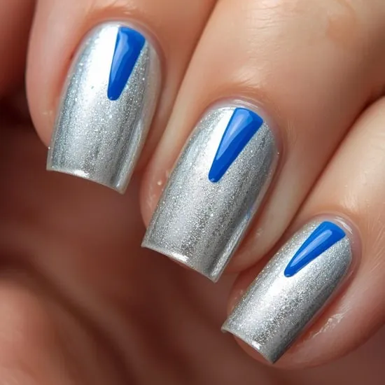11 blue and silver nail ideas IMG09