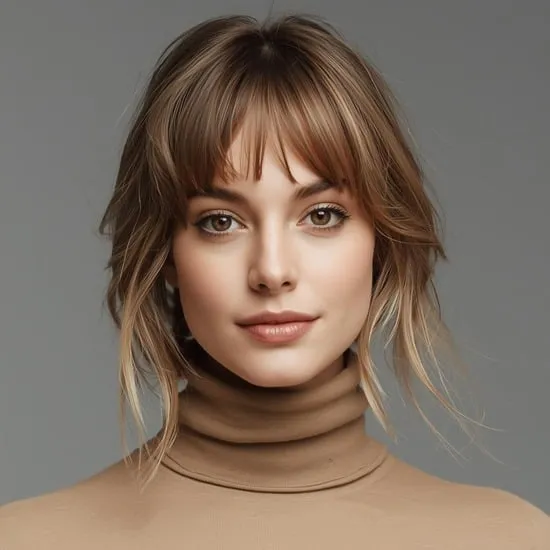 13 stunning turtle neck hairstyles IMG09