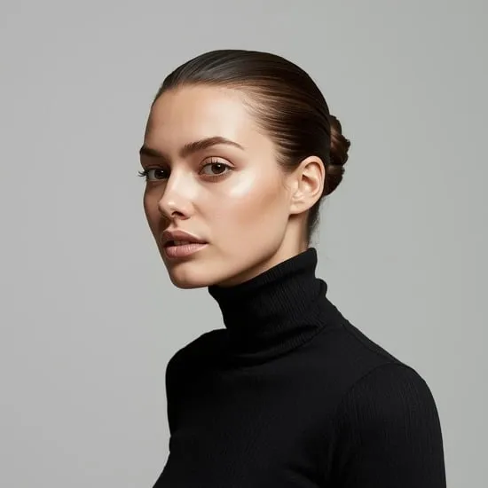 13 stunning turtle neck hairstyles IMG10