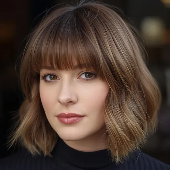 14 bangs ideas for round faces IMG10