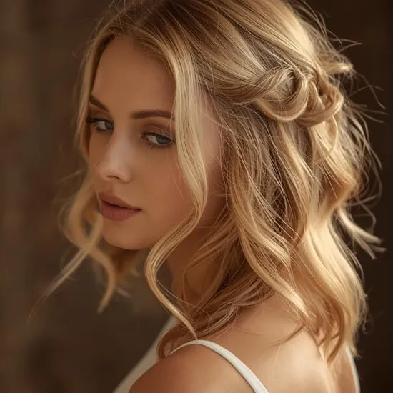 13 shoulder hairstyles for wedding IMG11