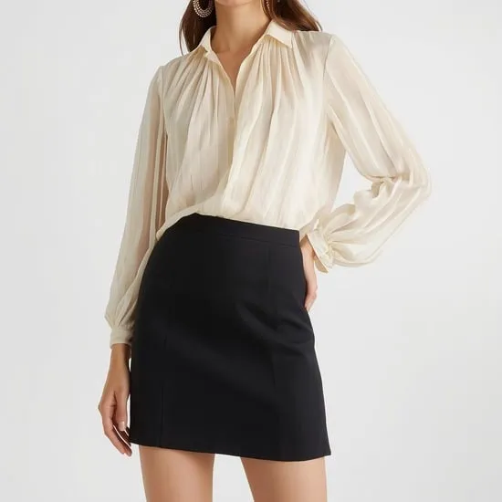 15 chic black skirt outfit ideas IMG12