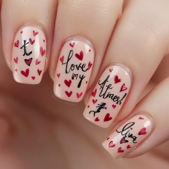 15+ trendy valentines day nail design IMG13