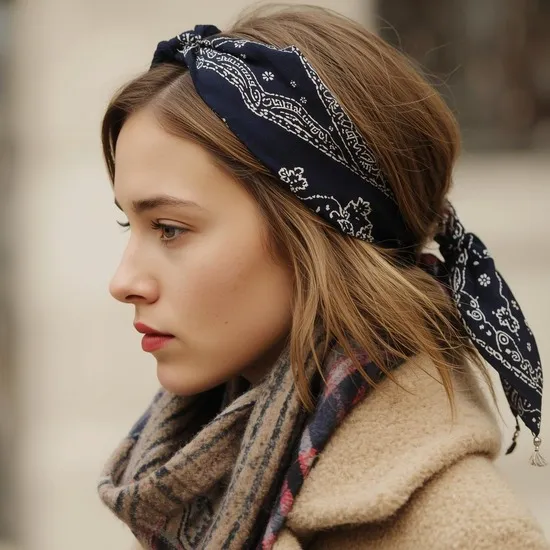 16 bandana hairstyles that are perfect for every season IMG15