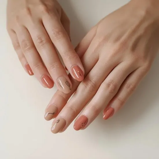 11 fall pink nails i