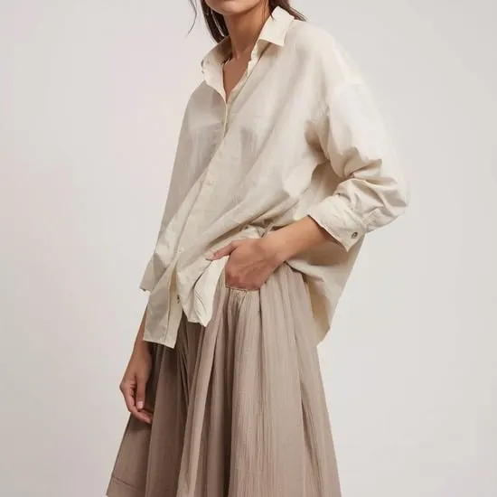 how to style oversized shirt IMG09