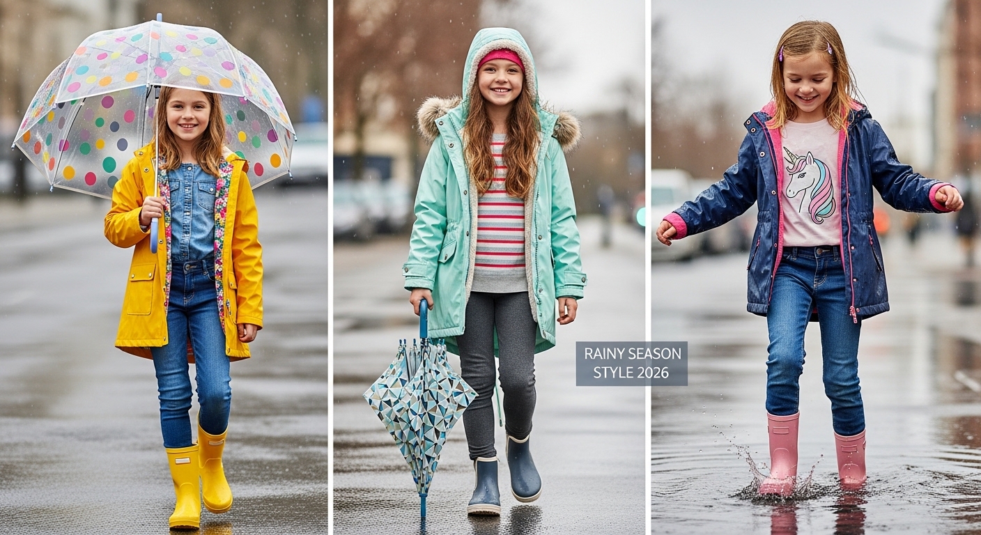Rainy Season Outfit Ideas for Girls 2026: Style Meets Storm-Proof Smarts