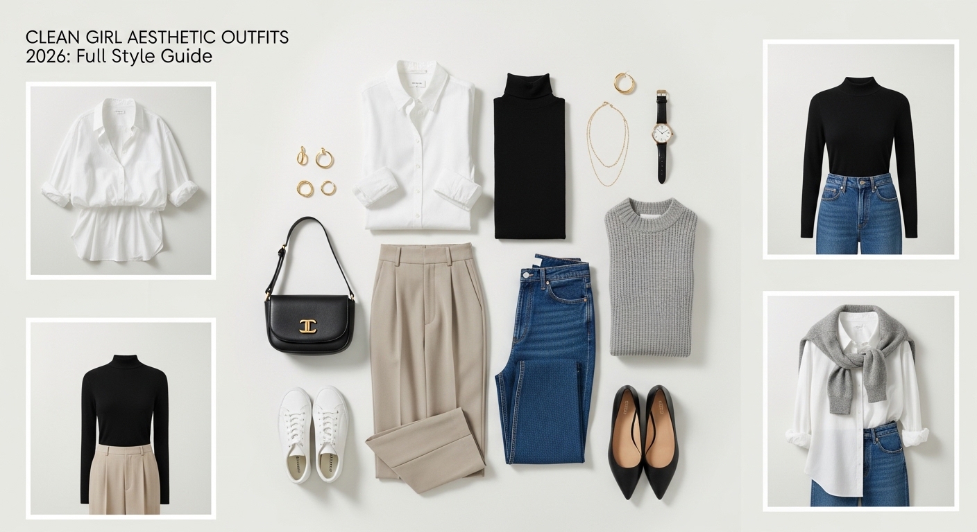 Clean Girl Aesthetic Outfits 2026: Full Style Guide