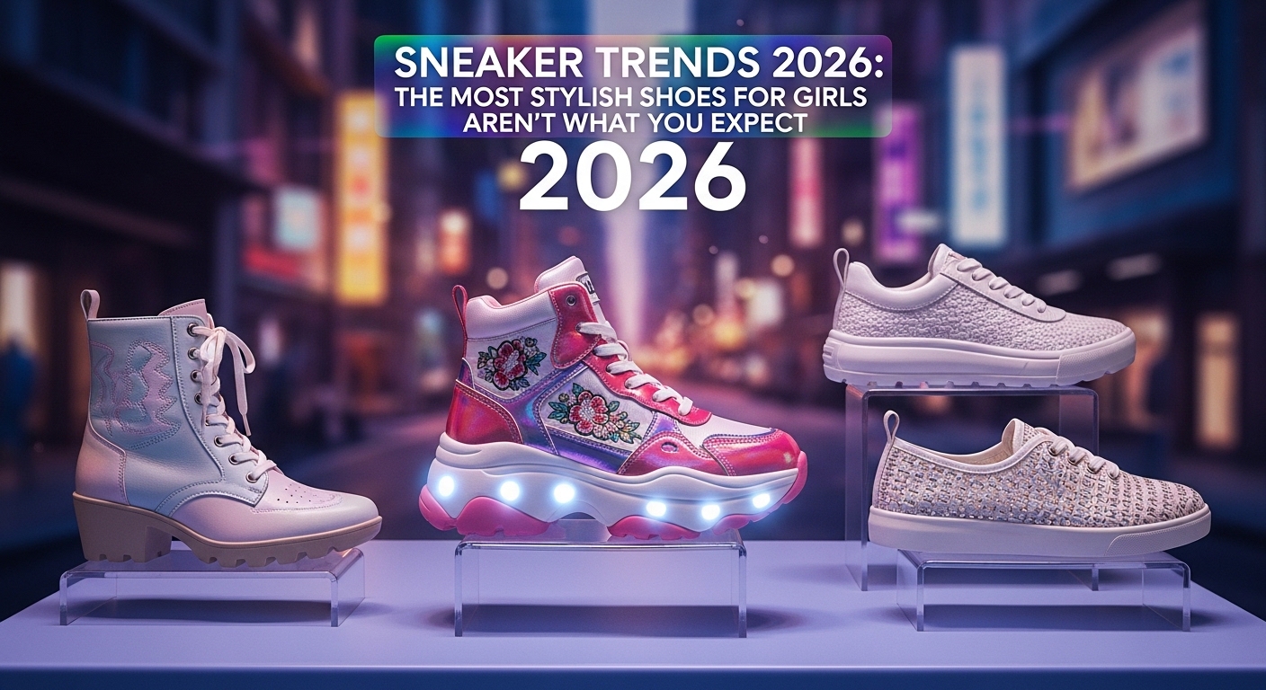 Sneaker Trends 2026: The Most Stylish Shoes for Girls Aren’t What You Expect